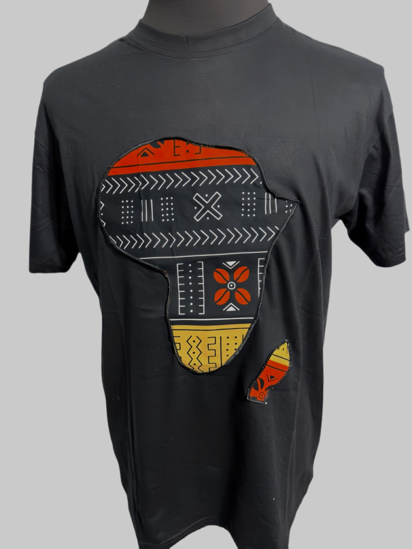 Black Africa Mapped Design