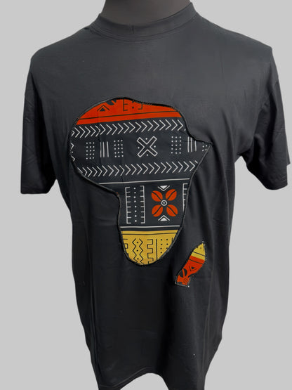 Black Africa Mapped Design