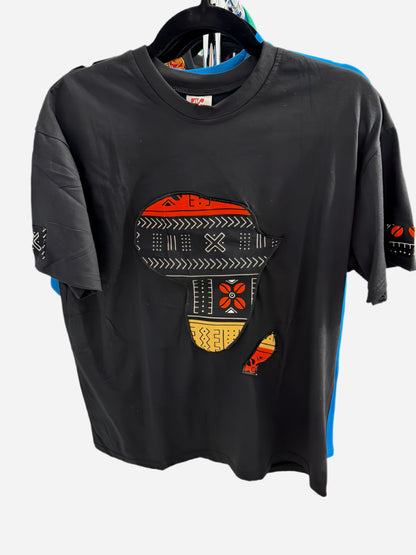 Black Africa Mapped Design